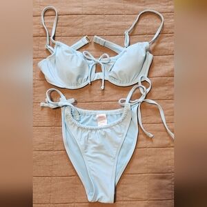 Xhilaration Target - Light Blue Bikini Set